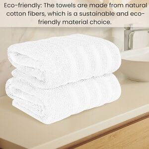 Cotton Clinic 2 Pack Luxury Bath Sheet Set - Jumbo, Large